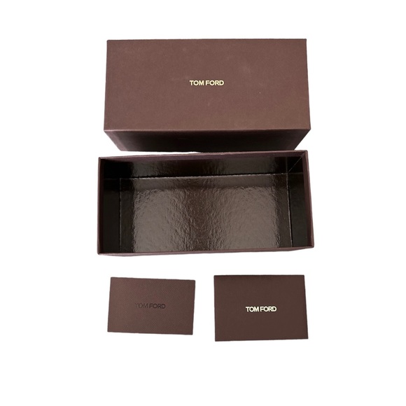 Tom Ford Sunglasses box & brand certificate brown color - Picture 2 of 3